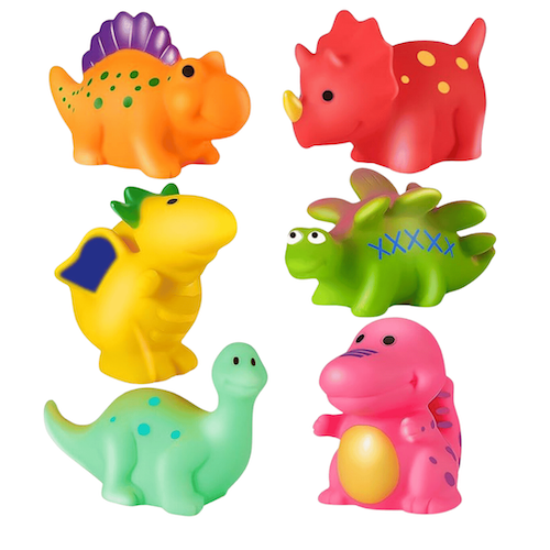 Mold free pool and bath toys